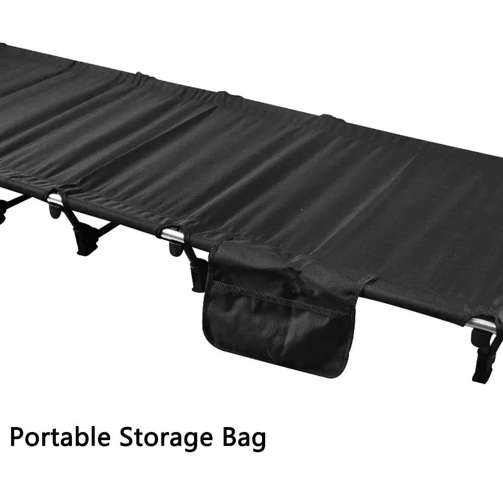 Folding Camping Cot for Adults Compact Sleeping Cots with Carry Bag