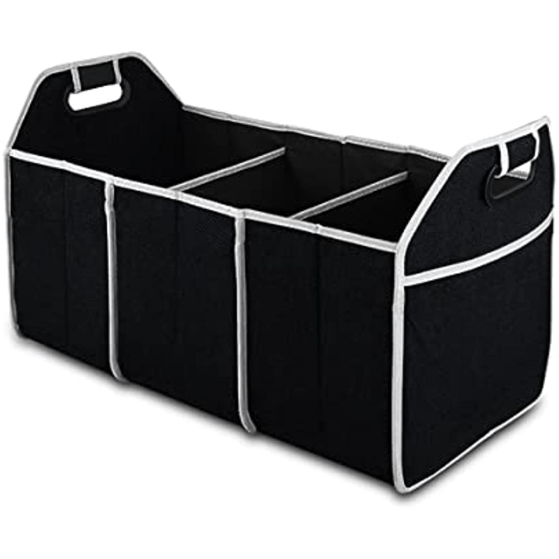 70L Collapsible Trunk Storage with Handles, SUV Trunk Organizers for Grocery