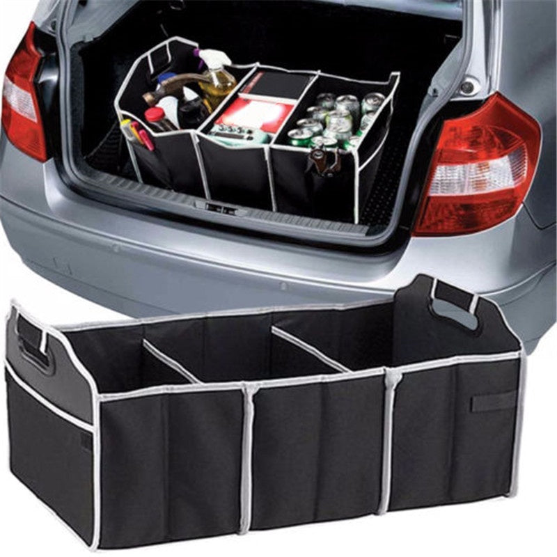 70L Collapsible Trunk Storage with Handles, SUV Trunk Organizers for Grocery