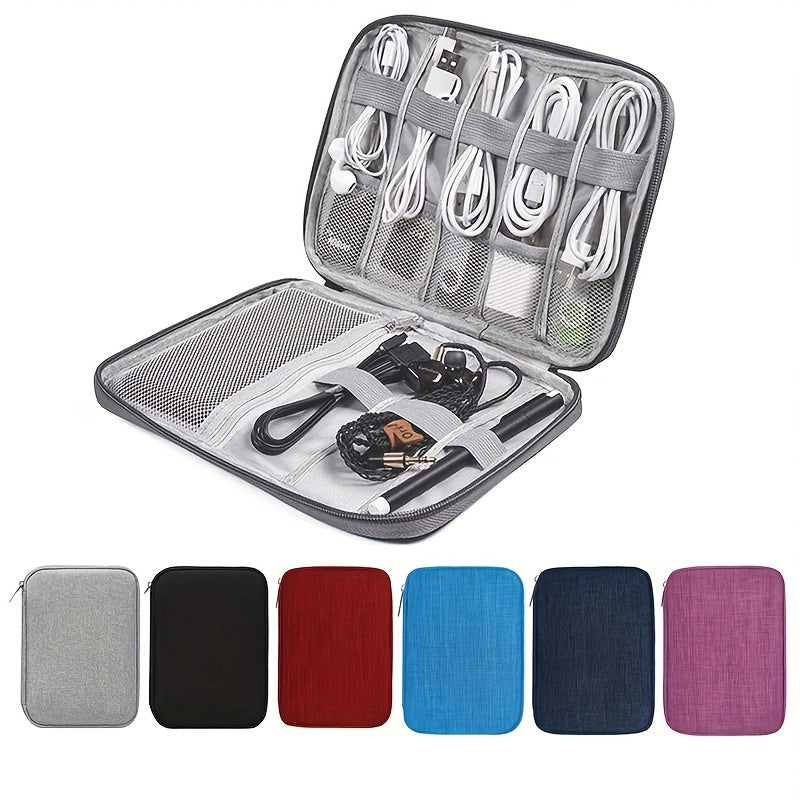 Versatile Electronics Organizer Travel Case