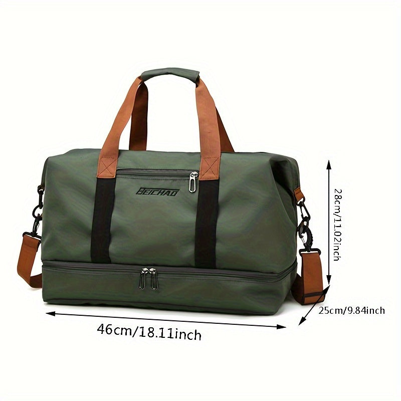 Large Capacity Lightweight Duffle Handbag