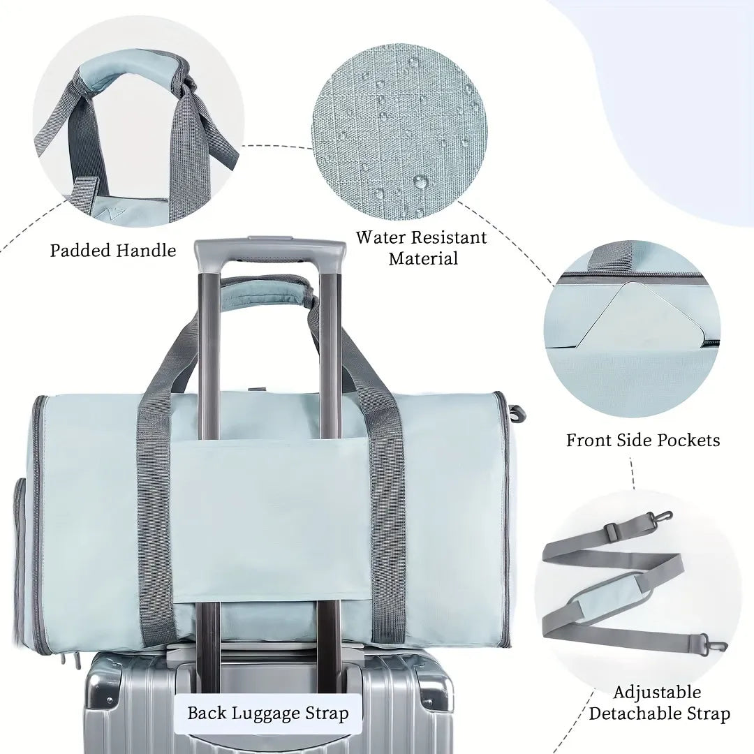 2-in-1 Foldable Convertible Travel Garment Bag