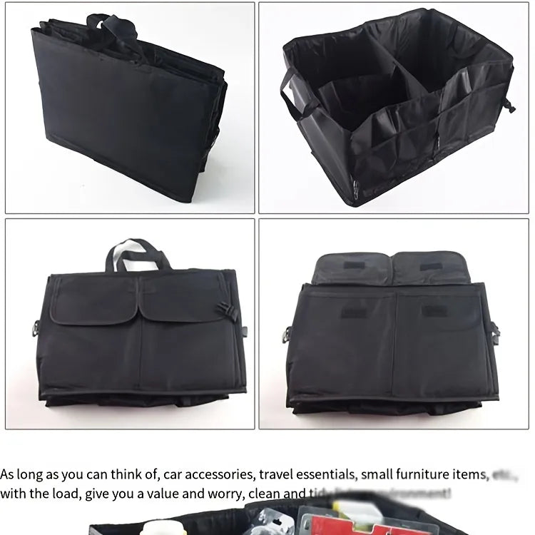 Car Organizer, Foldable Trunk organizer for SUVs & Sedans