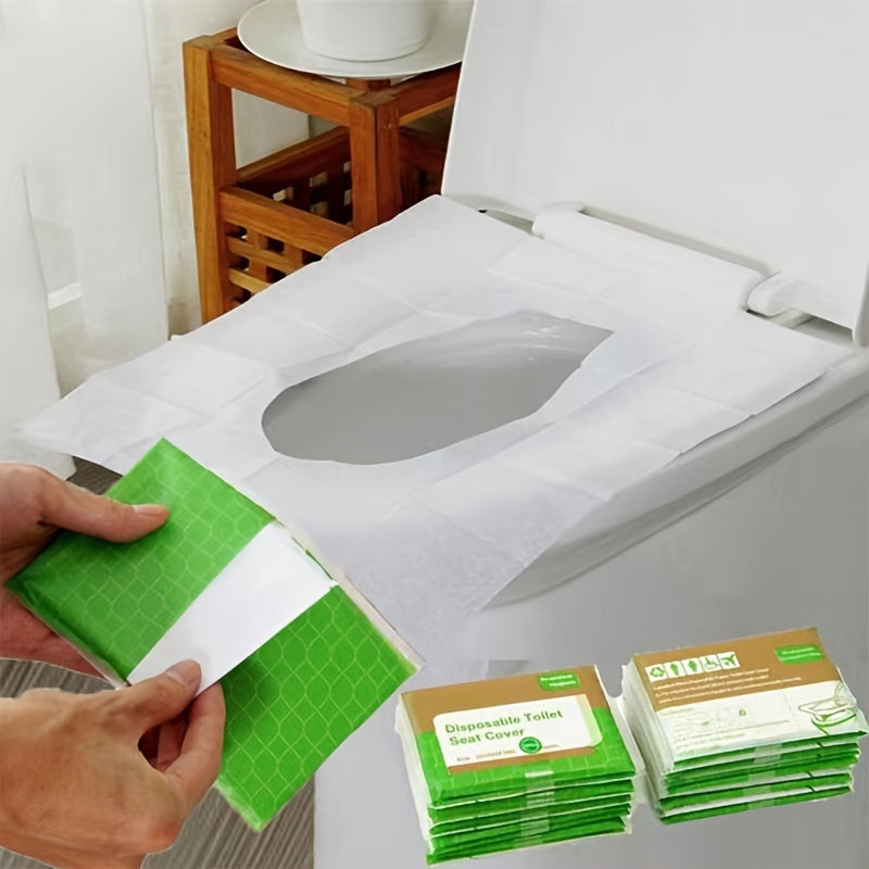 50 Pieces in 5 Packs of Ultra-Hygiene Disposable Toilet Seat Covers