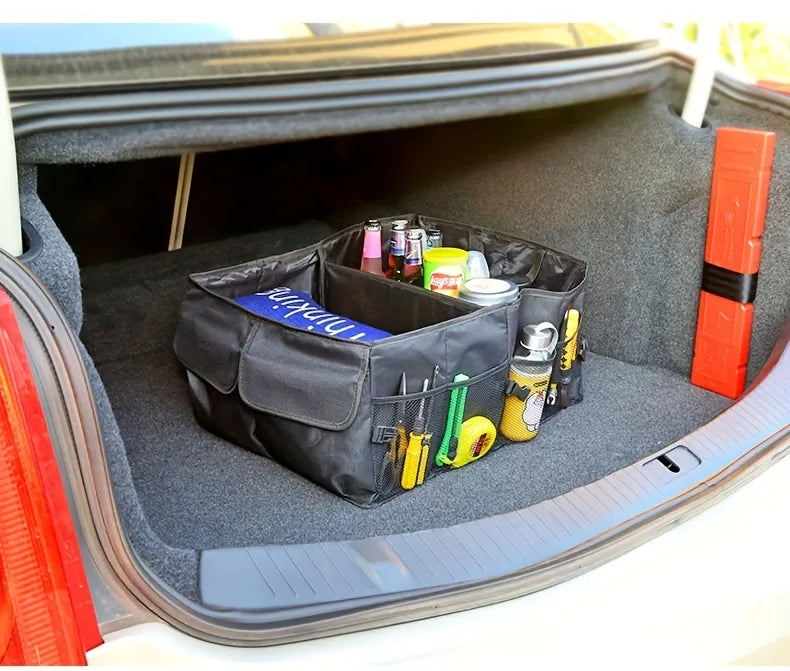 Car Organizer, Foldable Trunk organizer for SUVs & Sedans