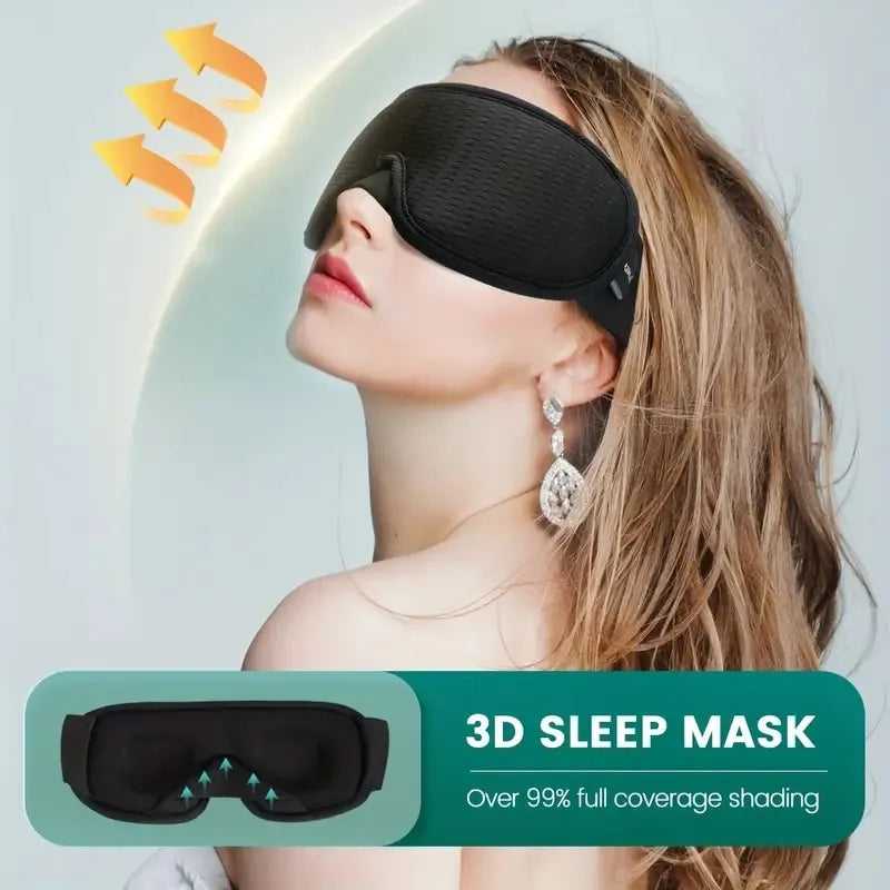 3D Silk Sleep Eye Mask