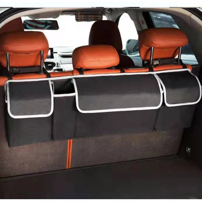 Car Trunk Organizer and Storage, Large Capacity Backseat Hanging Storage