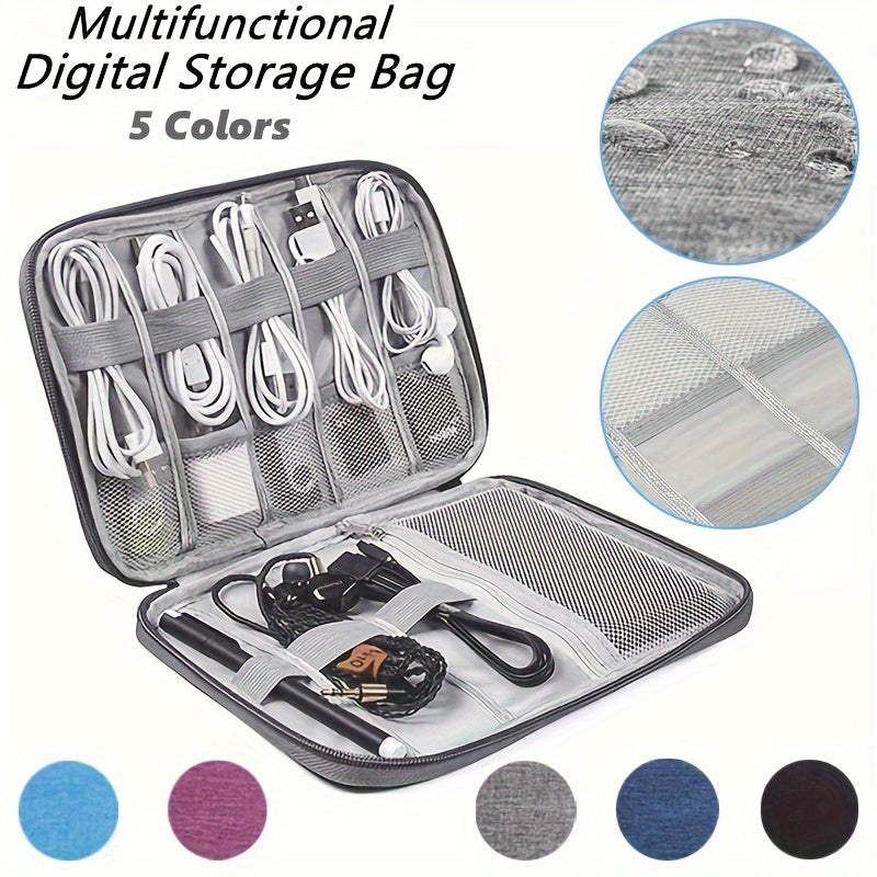 Versatile Electronics Organizer Travel Case