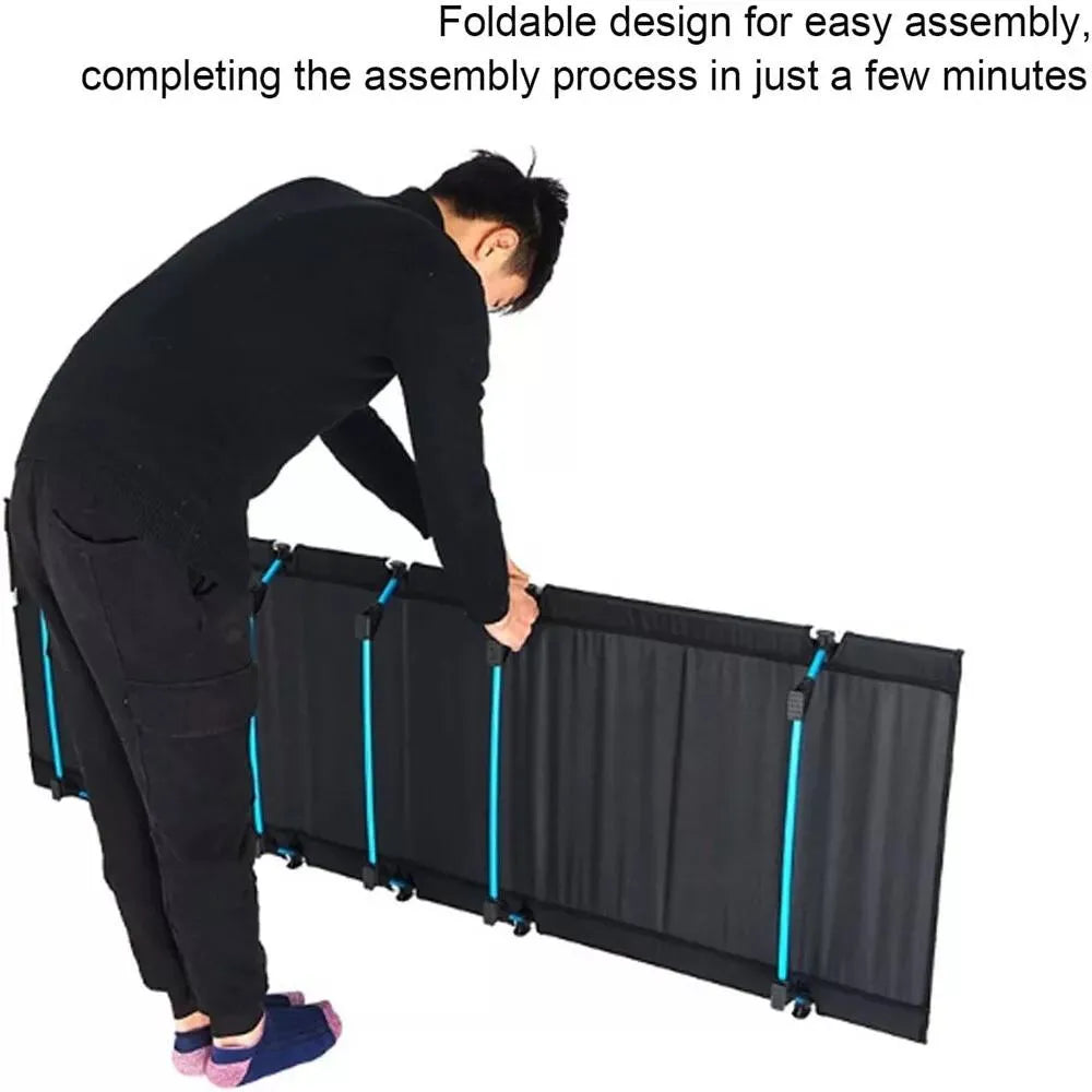 Folding Camping Cot for Adults Compact Sleeping Cots with Carry Bag