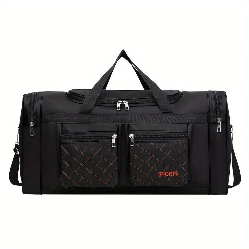 Extra-Large Mens Travel Bag - Spacious & Organized with Multiple Pockets