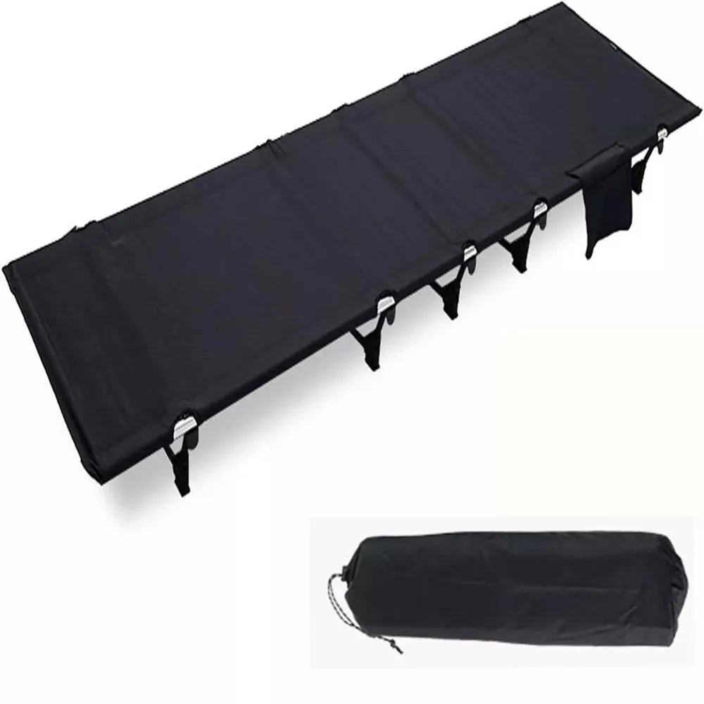 Folding Camping Cot for Adults Compact Sleeping Cots with Carry Bag