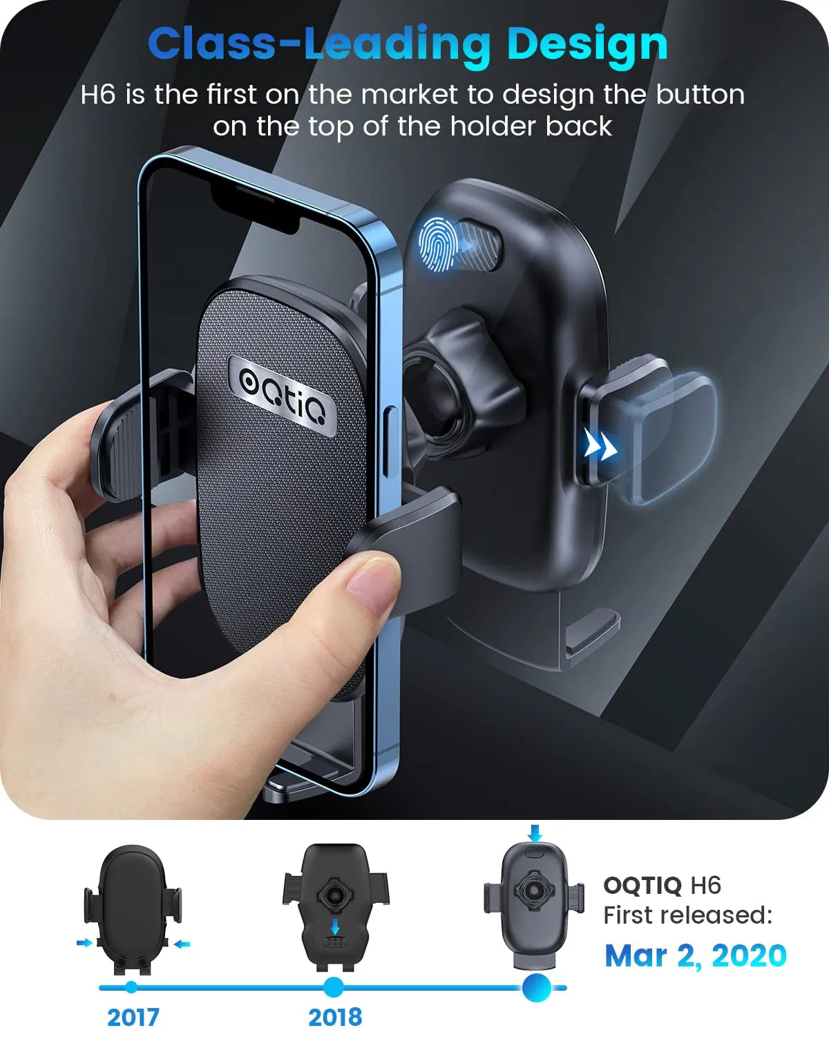 Universal Sticky Gel Pad Car Suction Cup Phone Holder