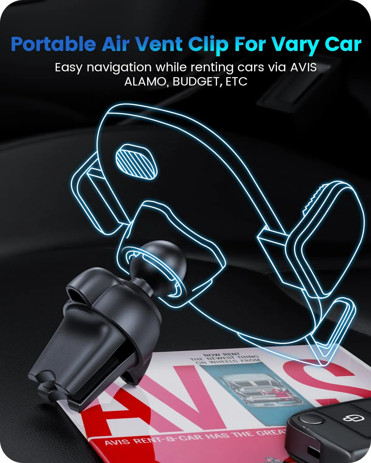 Universal Sticky Gel Pad Car Suction Cup Phone Holder